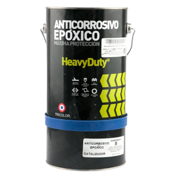 Anticorrosivo Epóxico Rojo Óxido Kit A+B